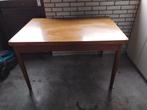 Teak uitschuifbare eettafel, Huis en Inrichting, Tafels | Eettafels, Ophalen
