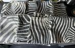 8 kussenslopen met zebra print, Ophalen of Verzenden, Zo goed als nieuw