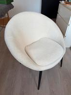 Teddy stoel, Huis en Inrichting, Stoelen, Ophalen, Zo goed als nieuw, Wit, Eén