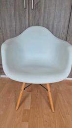 Scandinavische vergader eetkamer bureau stoel wit plastic ho, Ophalen, Wit, Hout, Eén