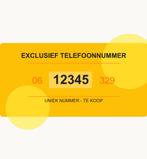 Premium 06 nummer te koop - 06 12345 xxx - Uniek mobiel nr, Ophalen of Verzenden, Nieuw, Overige providers