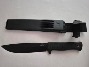 Nieuw, Fallkniven A1 LAMVG10 Zwart - Vaststaand Mes beschikbaar voor biedingen