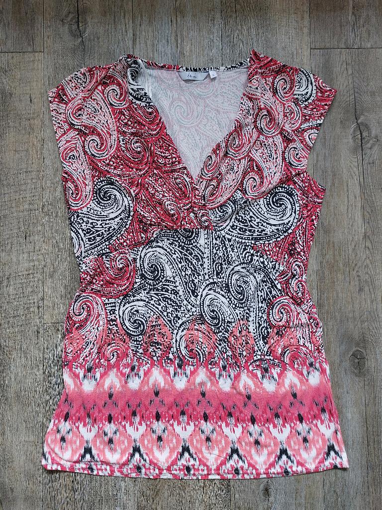 Zwangerschapstop maat L (Miss Etam), Kleding | Dames, Positiekleding, Maat 42/44 (L), Miss Etam, Gedragen, Rood