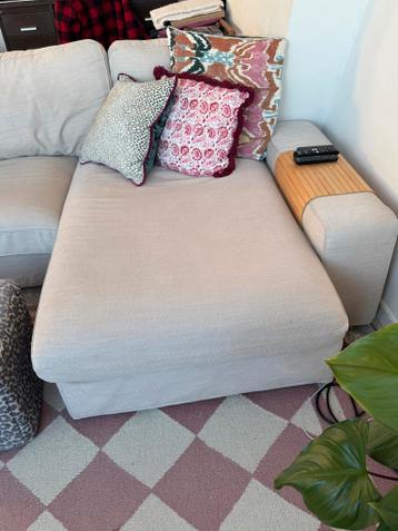 Kivik bank beige 3-zits met chaise longue - afbeelding 2