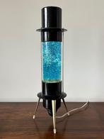 Original USSR Sputnik Retro Vintage lava lamp blauwe glitter, Huis en Inrichting, Ophalen, Gebruikt, Glas, Minder dan 50 cm