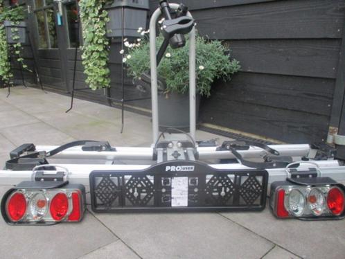 fietsendrager voor 2 elektrische fietsen pro user diamant, Auto diversen, Fietsendragers, Gebruikt, Trekhaakdrager, 2 fietsen