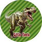 CD1968 icing frosting t-rex dino 18cm eetbare taart plaat, Nieuw, Versiering, Ophalen of Verzenden, Taarten