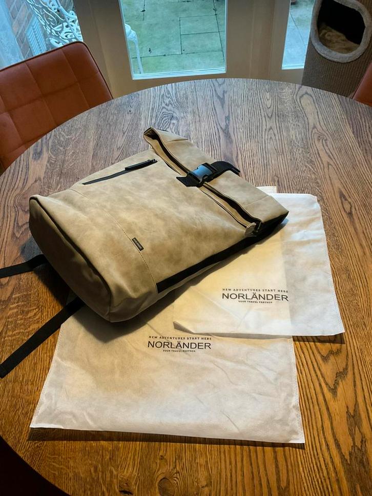 Nieuw! Norlander rolltop rugtas 25 liter & toilettas Nubuck, Sieraden, Tassen en Uiterlijk, Tassen | Rugtassen, Nieuw, Overige merken
