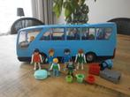 Playmobil/Playmobil family fun/Playmobil touringcar blauw, Ophalen of Verzenden, Gebruikt, Complete set