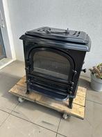 Hout en kolen kachel SaEy blauw emaille NIEUW, Huis en Inrichting, Kachels, Houtkachel, Ophalen of Verzenden, Zo goed als nieuw