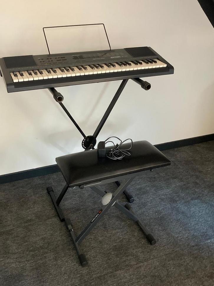 Bontempi BT 909 Keyboard met Standaard, Muziek en Instrumenten, Keyboards, Gebruikt, Overige aantallen, Overige merken, Met standaard