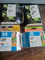hp 57 hp 49 hp 344 hp 339, Verzenden, Zo goed als nieuw, Toner, HP