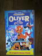 Oliver & Co, Disney Classics video, Cd's en Dvd's, VHS | Kinderen en Jeugd, Tekenfilm, Alle leeftijden, Ophalen of Verzenden, Zo goed als nieuw