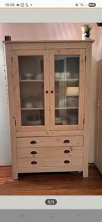 Whte wax buffetkast, Huis en Inrichting, Kasten | Vitrinekasten, Ophalen, 25 tot 50 cm, 100 tot 150 cm, 200 cm of meer