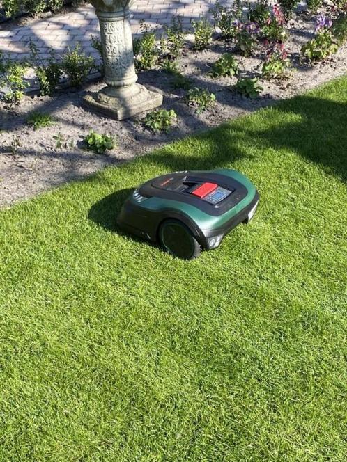 Bosch robotmaaier Indego S+ 500, Tuin en Terras, Robotmaaiers, Gebruikt, Minder dan 20 cm, Bestuurbaar via app, Ophalen of Verzenden