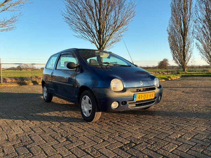 Renault Twingo 2000, Auto's, Renault, Particulier, Twingo, Benzine, Hatchback, Handgeschakeld, Blauw, Grijs, Stof, Ophalen