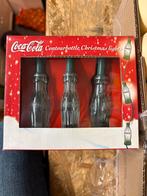 Coca Cola Kerstverlichting - Flesjes, Ophalen, Gebruikt, Glas, Minder dan 50 cm