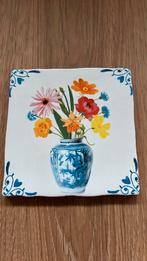 Storytiles tegeltje vaas met bloemen, Ophalen of Verzenden, Nieuw