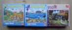 Puzzels – 3x in kleine(nere) doos., Verzenden, 500 t/m 1500 stukjes, Nieuw, Legpuzzel