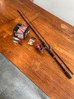 Spinhengel Albatros + Kunstaas - 10-30 gram, Watersport en Boten, Hengelsport | Roofvissen, Ophalen, Gebruikt, Complete set