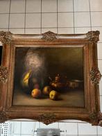 Stilleven (groot) met originele Lijst van K. Kos Koolhaalder, Antiek en Kunst, Ophalen of Verzenden