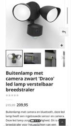 buiten camera met sensoren lampen  ., Tuin en Terras, Buitenverlichting, Ophalen of Verzenden, Zo goed als nieuw, Minder dan 50 watt