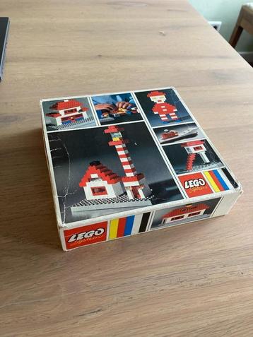 Lego doos afkomstig uit de jaren '60 - '70 (geen inhoud) beschikbaar voor biedingen