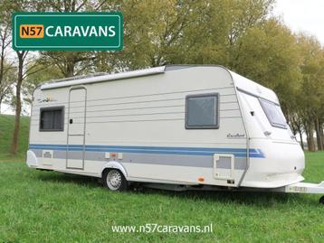 Hobby Excellent Easy 540 UFE / voortent / 2x luifel beschikbaar voor biedingen