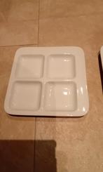 2 Gourmet fondue saus borden, Ophalen of Verzenden, Zo goed als nieuw