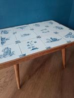 Bijzettafel Delfts Blauw, Ophalen, Gebruikt, 50 tot 100 cm, 50 tot 100 cm