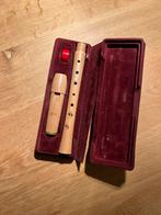 Moech Blokfluit met Etui, Muziek en Instrumenten, Ophalen of Verzenden, Gebruikt, Sopraan of Sopranino, Met koffer, hoes of etui