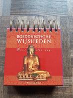 Boedistische wijsheden klapper, Ophalen of Verzenden, Zo goed als nieuw, Spiritualiteit algemeen, Overige typen