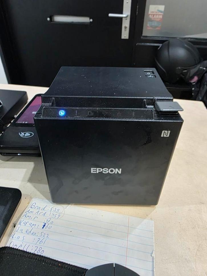 Epson Bonnenprinter - Bluetooth & Ethernet, Computers en Software, Printers, Gebruikt, Ophalen
