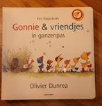 Olivier Dunrea - Gonnie en vriendjes in ganzenpas, Boeken, Olivier Dunrea, Ophalen of Verzenden, Zo goed als nieuw, Uitklap-, Voel- of Ontdekboek