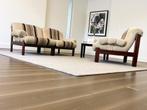 Set van 3 vintage modulaire fauteuils / elementenbank, Ophalen, 75 tot 100 cm, Eenpersoons, Minder dan 150 cm