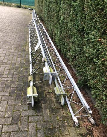 ROHN KANTELMAST UITSCHUIFBAAR 3x6 mtr beschikbaar voor biedingen