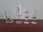 Merkglazen Borrelglazen (Serie 13), Ophalen, Nieuw, Borrel- of Shotglas