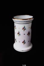 Antieke Franse opaline glas vaas c 1850, Ophalen of Verzenden