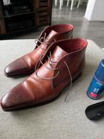 Te koop leren herenschoenen, Kleding | Heren, Schoenen, Ophalen of Verzenden, Zo goed als nieuw, Bruin