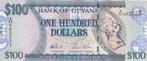 Guyana 100 dollar 2006, Verzenden, Zuid-Amerika, Los biljet