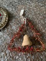 #kerst kerstbal tinsel watte klokje, Diversen, Kerst, T, Ophalen of Verzenden, Zo goed als nieuw, N
