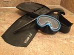 Zwemvliezen merk Storm met duikbril en snorkel maat 45-47, Watersport en Boten, Snorkelen, Ophalen of Verzenden, Zo goed als nieuw