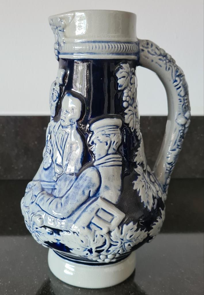 wijnkan, wijnkruik, bierkruik keramiek, Antiek en Kunst, Antiek | Keramiek en Aardewerk, Ophalen of Verzenden