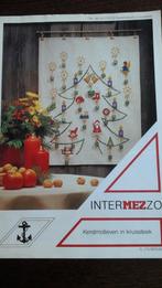 Intermezzo kerst in kruissteek borduurpatronen, Ophalen of Verzenden, Zo goed als nieuw, Handborduren, Patroon