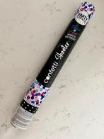 Confetti kanon / party popper blauw | gender reveal jongen, Ophalen of Verzenden, Nieuw, Feestartikel, Geboorte of Huwelijk