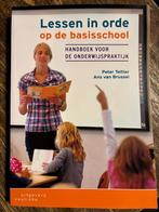 Lessen in orde op de basisschool, Boeken, Zo goed als nieuw, Alpha, HBO, Uitgeverij Coutinho