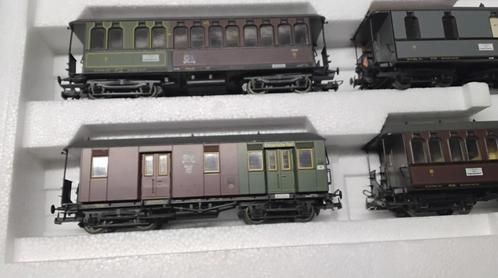 Liliput 811 Rijtuigset 'Langen Schwalbacher' - H0 Set met vi, Hobby en Vrije tijd, Modeltreinen | H0, Zo goed als nieuw, Wagon
