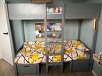 Stapelbed/zitje/bureau, Kinderen en Baby's, Kinderkamer | Stapelbedden en Hoogslapers, Ophalen, Gebruikt, Stapelbed