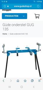 Gude 94713 onderstel zaag etc., Doe-het-zelf en Verbouw, Ophalen, Gebruikt, Afkortzaag, 30 tot 70 mm
