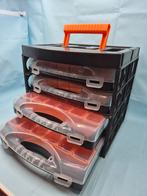 Sorteer kast met 4 losse koffers en losse bakjes 32x28x30cm, ., Nieuw, Ophalen of Verzenden, .